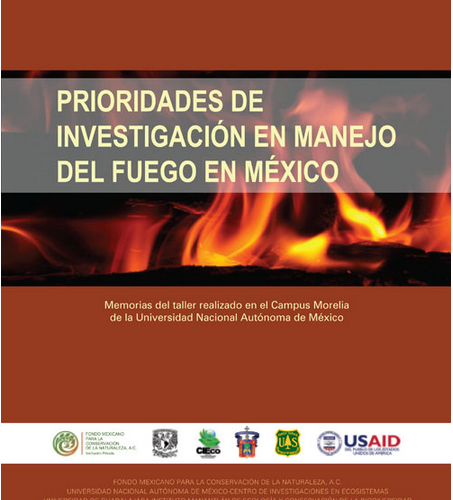 Prioridades de investigación en manejo del fuego en México
