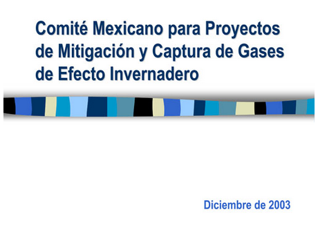 Comité Mexicano para Proyectos de Mitigación y Captura de Gases de Efecto Invernadero