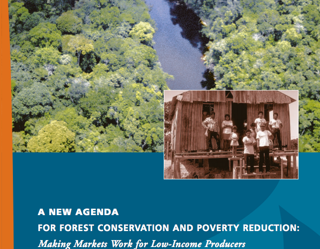 A new agenda for forest conservation and poverty reduction: Making Markets Work for Low-Income Producers