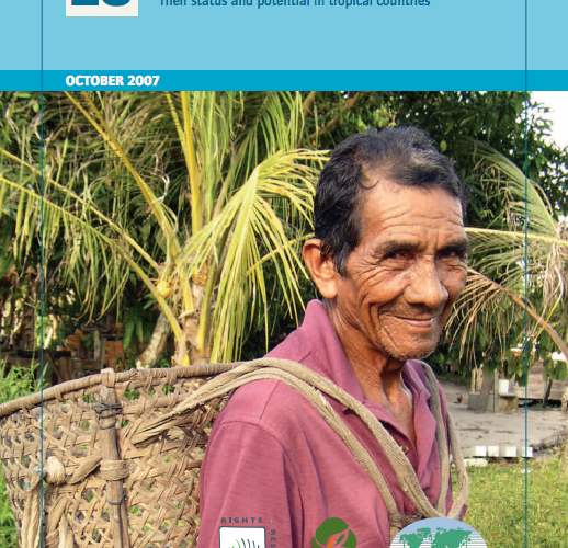 Community-based Forest Enterprises. Their status and potential in tropical countries