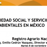 Propiedad Social y Servicios Ambientales en México