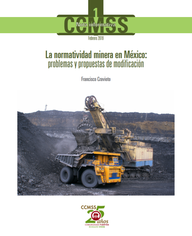 La normatividad minera en México: problemas y propuestas de modificación