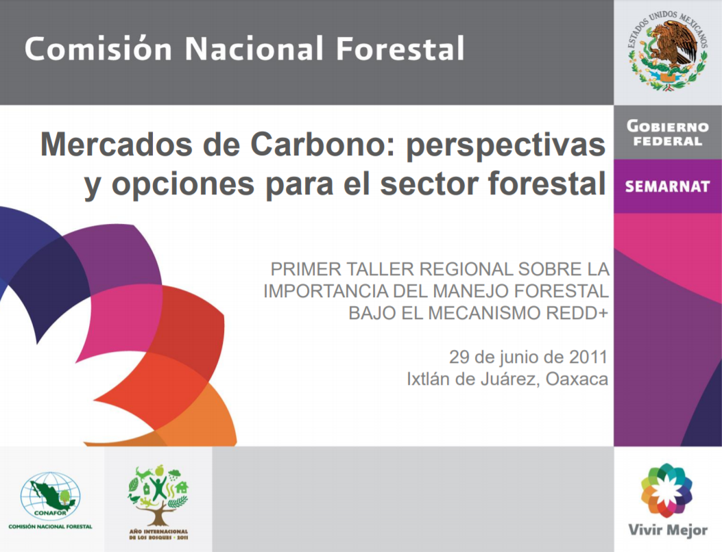 Mercados de Carbono: perspectivas y opciones para el sector forestal
