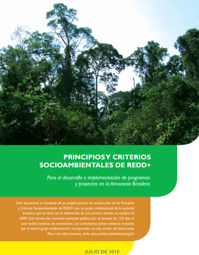 Principios y criterios socioambientales de REDD+
