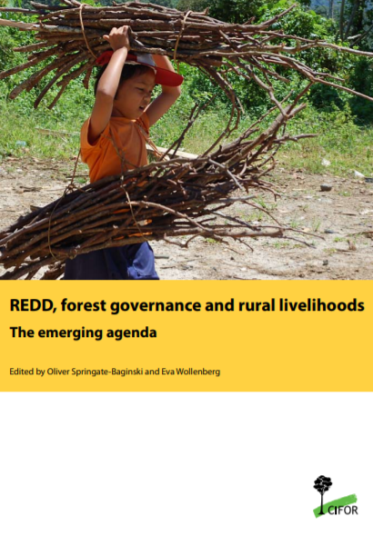 REDD, forest governance and rural livelihoods. The emerging agenda
