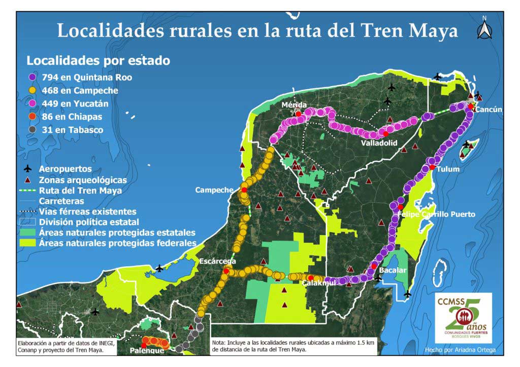 Tren Maya podría acrecentar ilegalidad y descomposición social